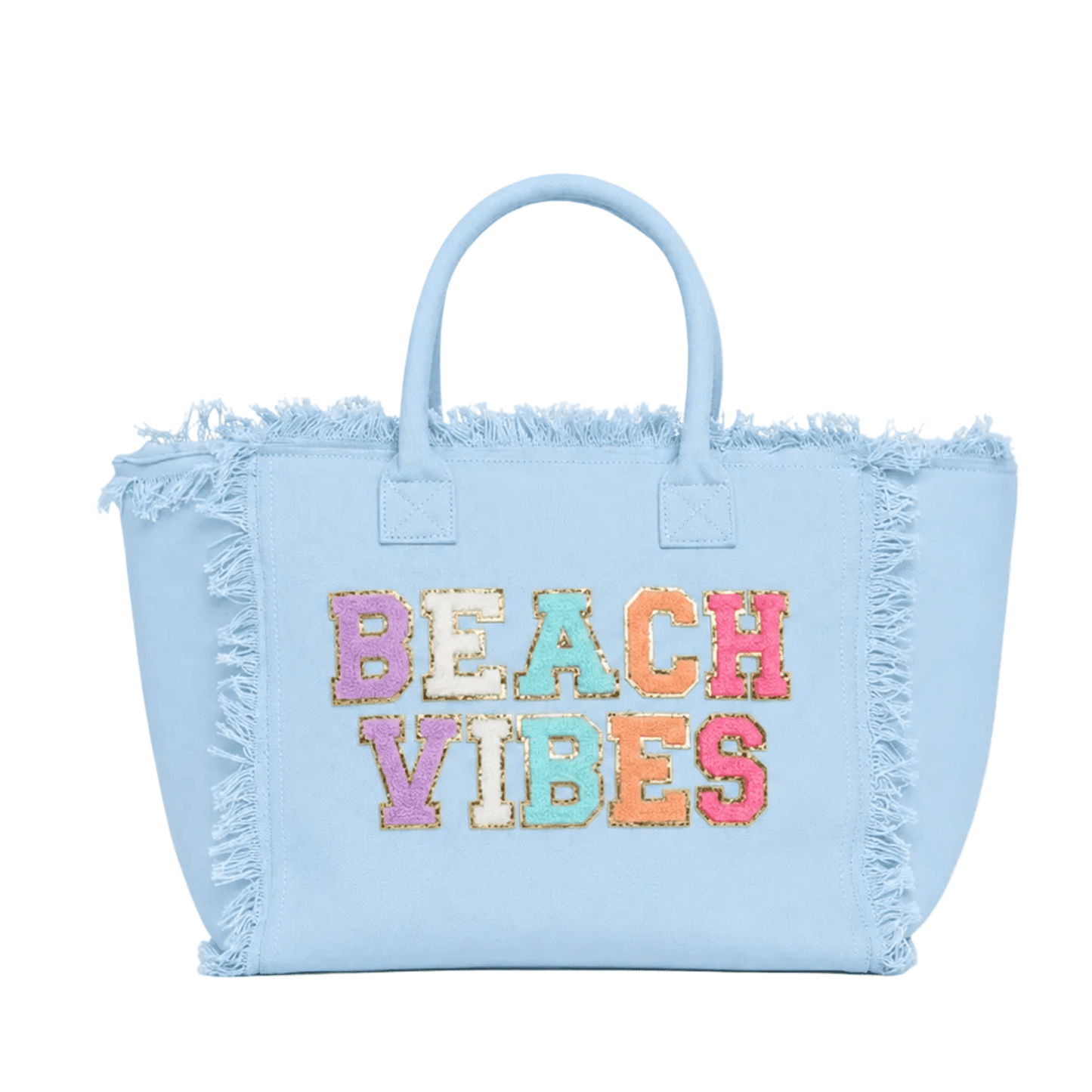 "Beach Vibes" St. Barth Tote Bag - The Happy Tribe
