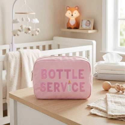 “Bottle Service” Large Essential Pouch - The Happy Tribe