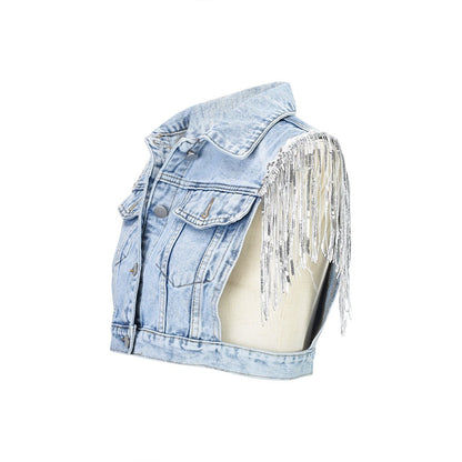 Bride Denim Waistcoat - The Happy Tribe