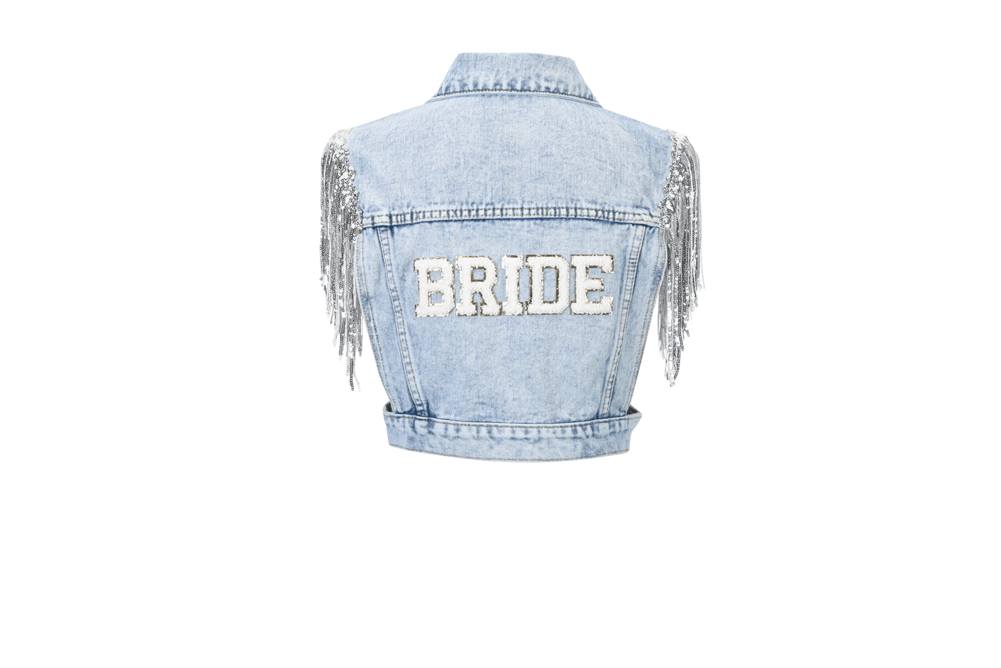 Bride Denim Waistcoat - The Happy Tribe