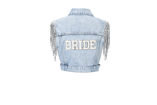 Bride Denim Waistcoat - The Happy Tribe