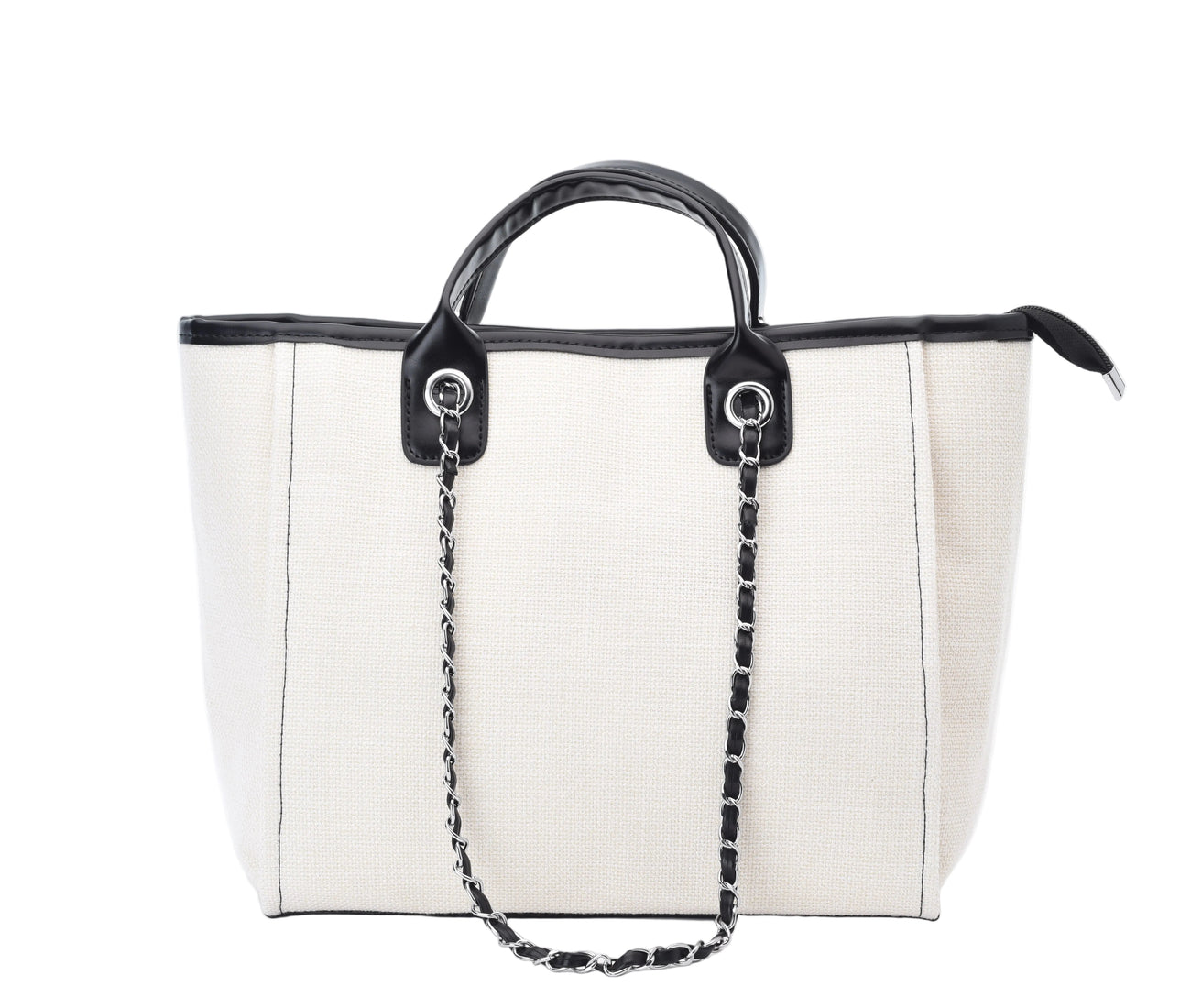 Personalised Medium Canvas Chain Tote Bag