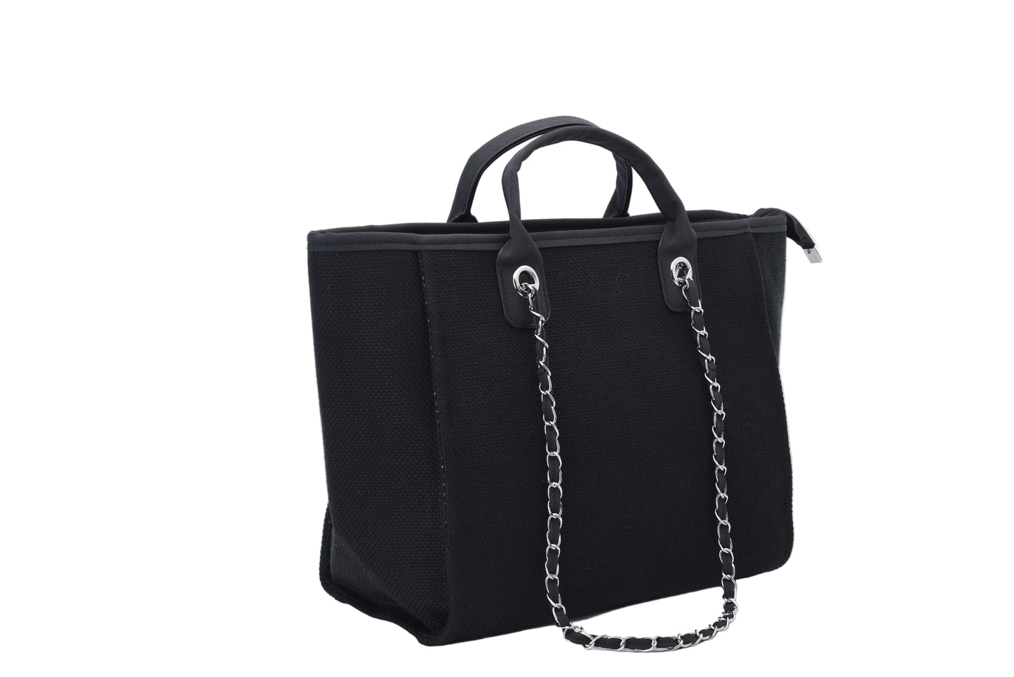 Personalised Medium Canvas Chain Tote Bag
