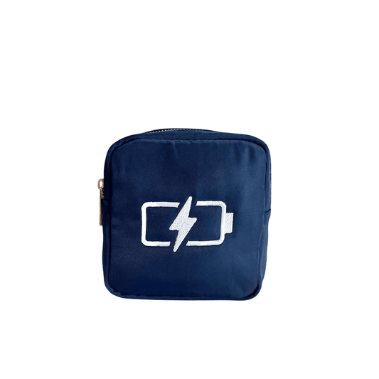 "Charge" Extra Small Pouch, Black - The Happy Tribe