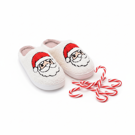 Christmas Slippers - Santa Claus - The Happy Tribe