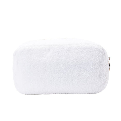 Christmas White Teddy Small Pouch - NICE - The Happy Tribe