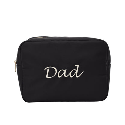 "Dad" Large Pouch, Black - The Happy Tribe