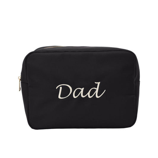 "Dad" Large Pouch, Black - The Happy Tribe