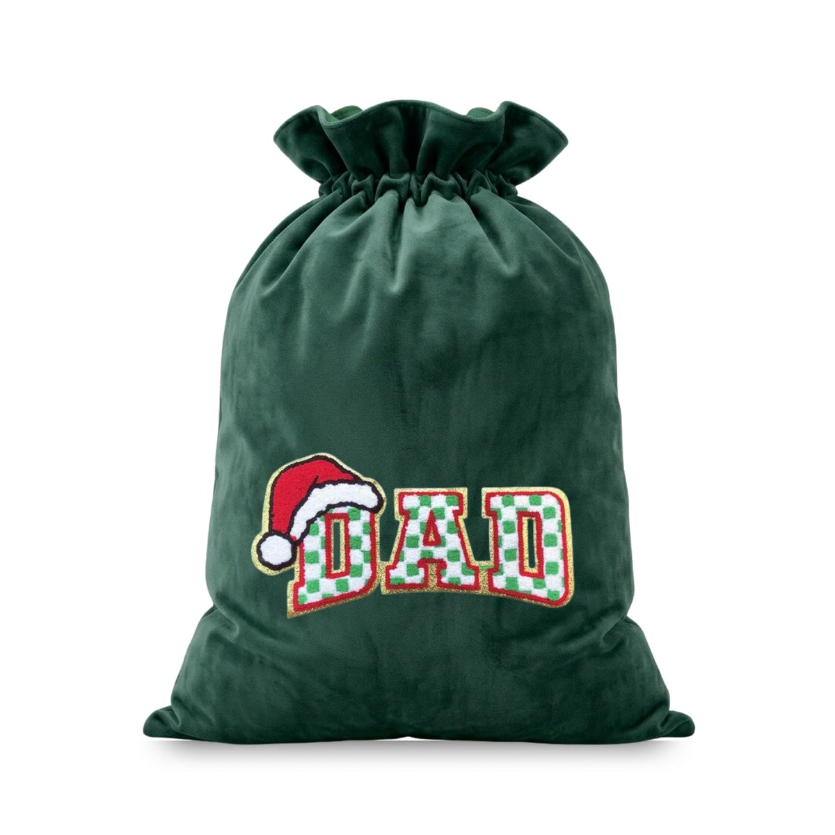 “Dad” Velvet Christmas Sack - The Happy Tribe