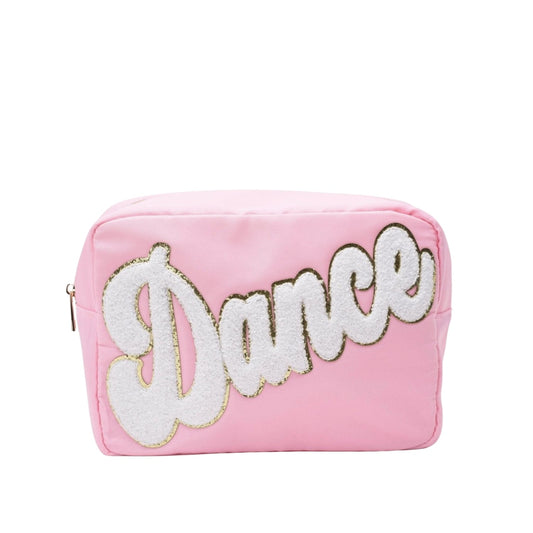 "Dance" Large Pouch, Baby Pink - The Happy Tribe