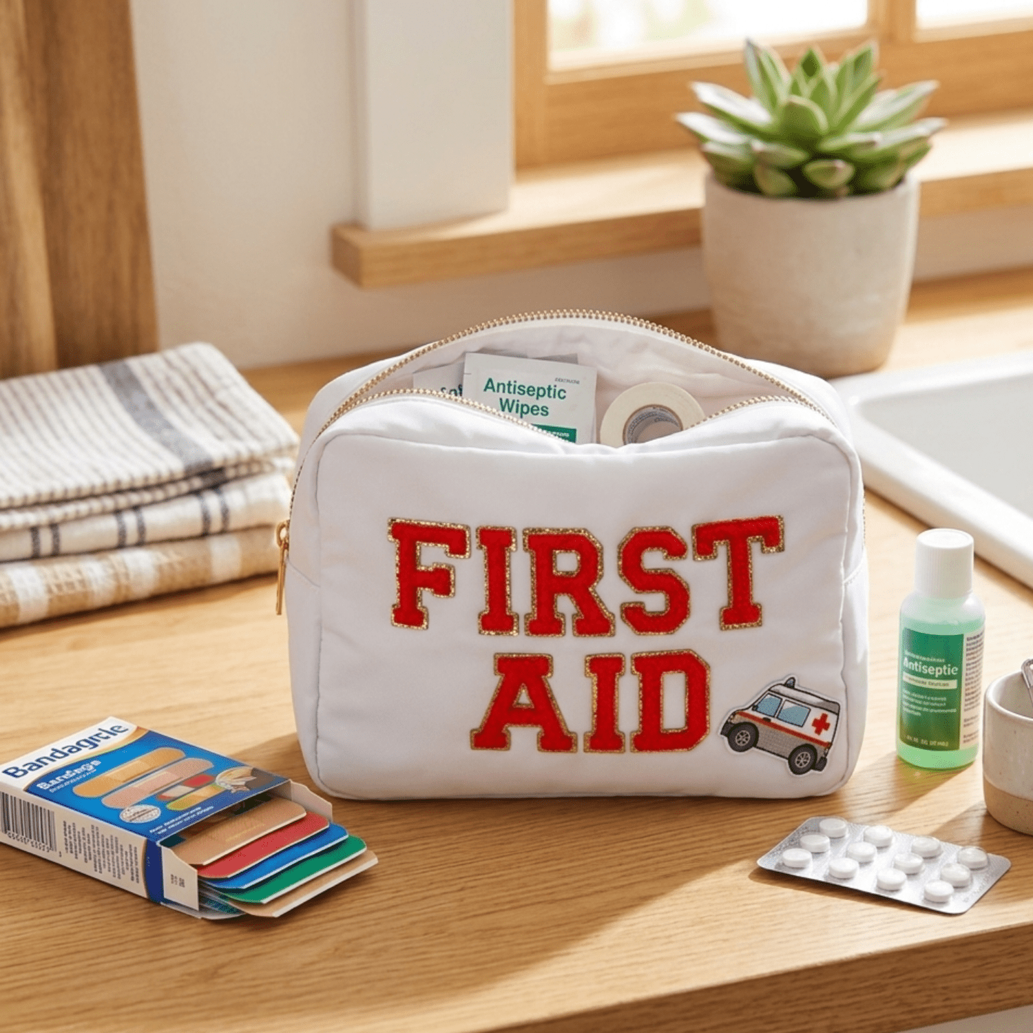 "First Aid” Large Pouch - The Happy Tribe