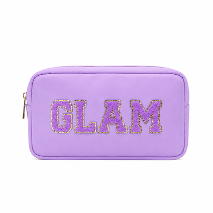 "Glam" Medium Pouch, Lilac - The Happy Tribe