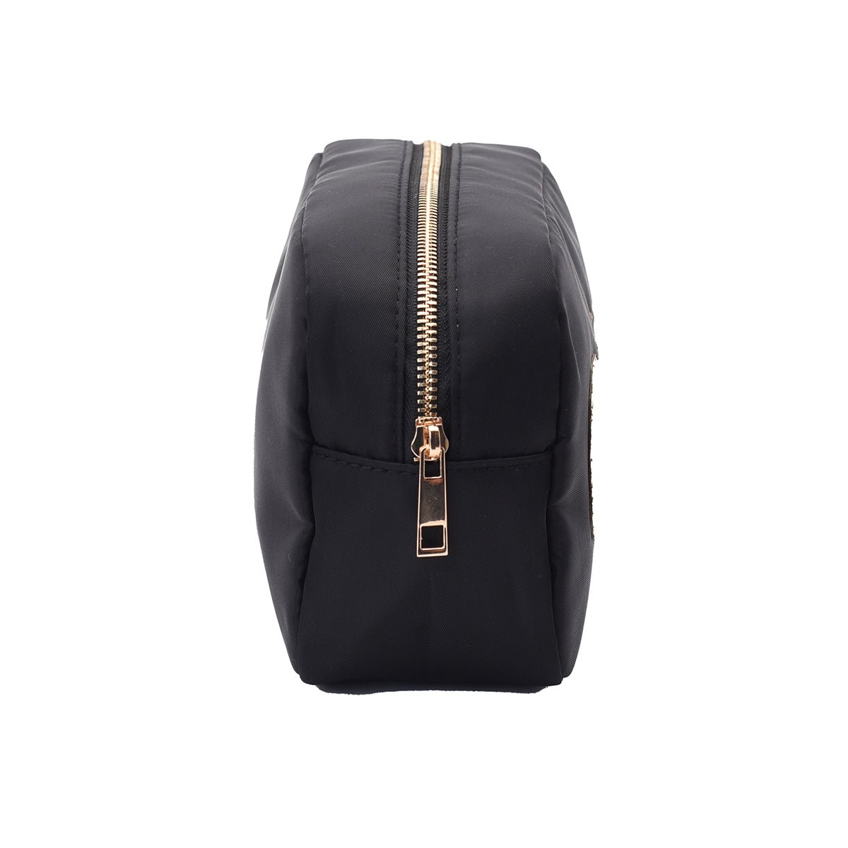 "Golf" Medium Pouch, Black - The Happy Tribe