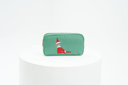 Green Small Pouch - Elf on the Shelf - The Happy Tribe