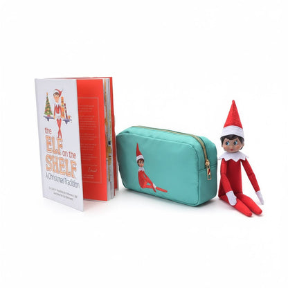Green Small Pouch - Elf on the Shelf - The Happy Tribe