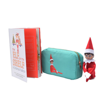 Green Small Pouch - Elf on the Shelf - The Happy Tribe