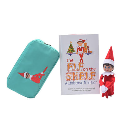 Green Small Pouch - Elf on the Shelf - The Happy Tribe