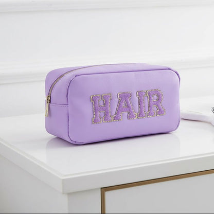 "Hair" Medium Pouch, Lilac - The Happy Tribe