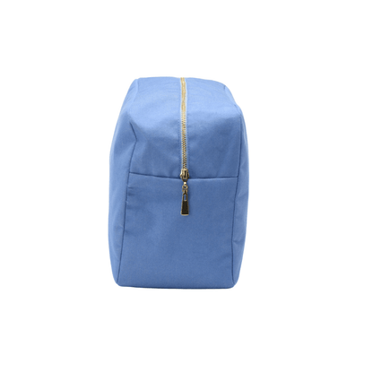 "Hamsa" Large Pouch, Blue - The Happy Tribe