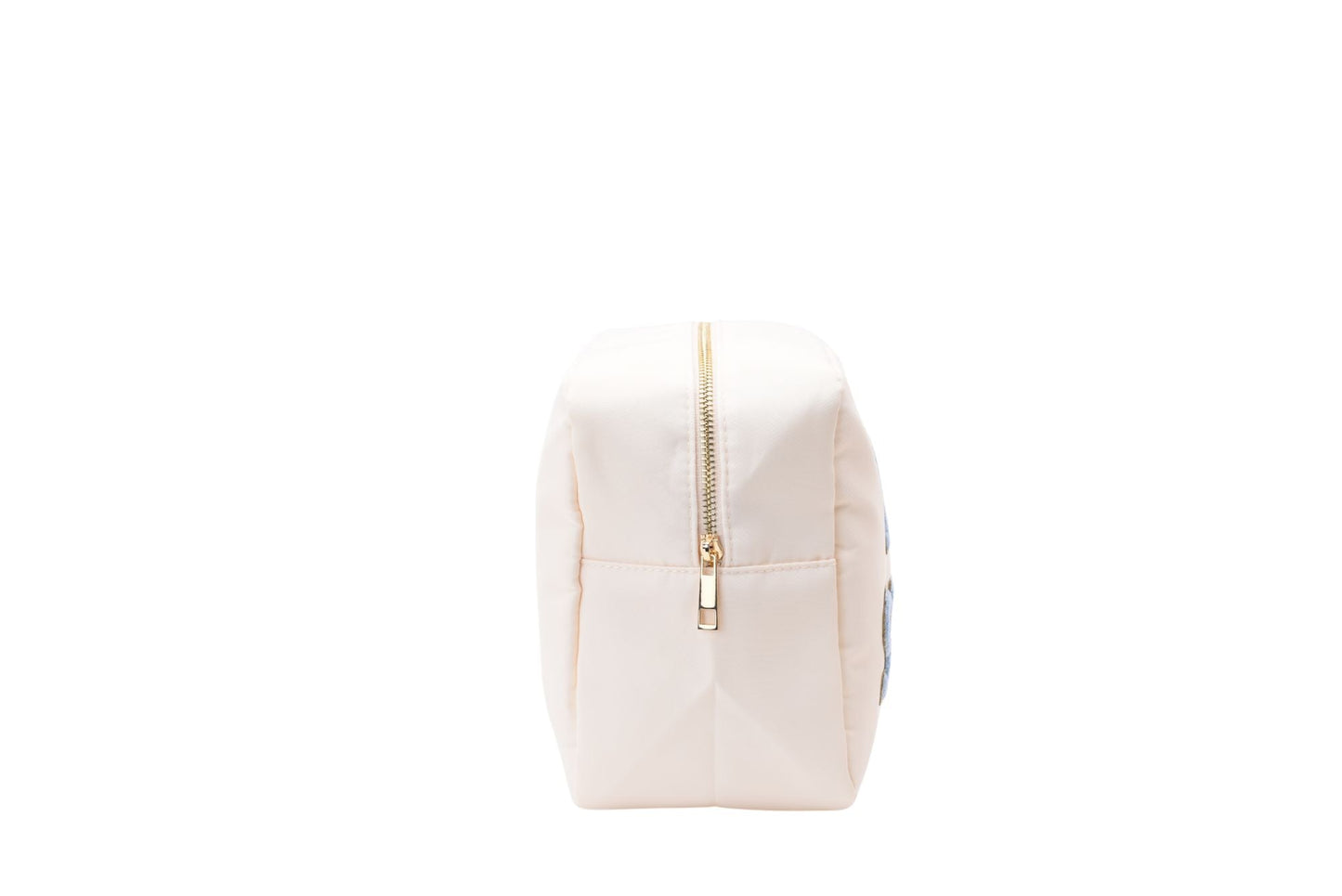 "Healthy Shit" Large Pouch, Cream - The Happy Tribe