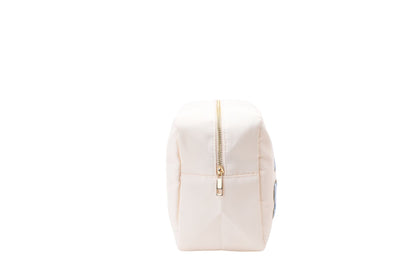 "Healthy Shit" Large Pouch, Cream - The Happy Tribe