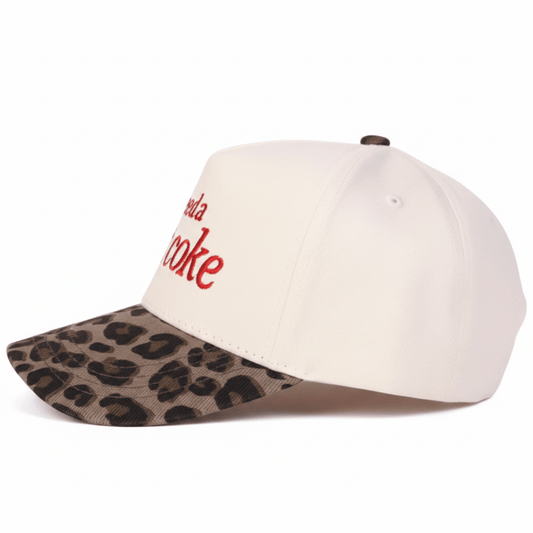 “I Need a Diet Coke”, Animal Print, Trucker Cap - The Happy Tribe