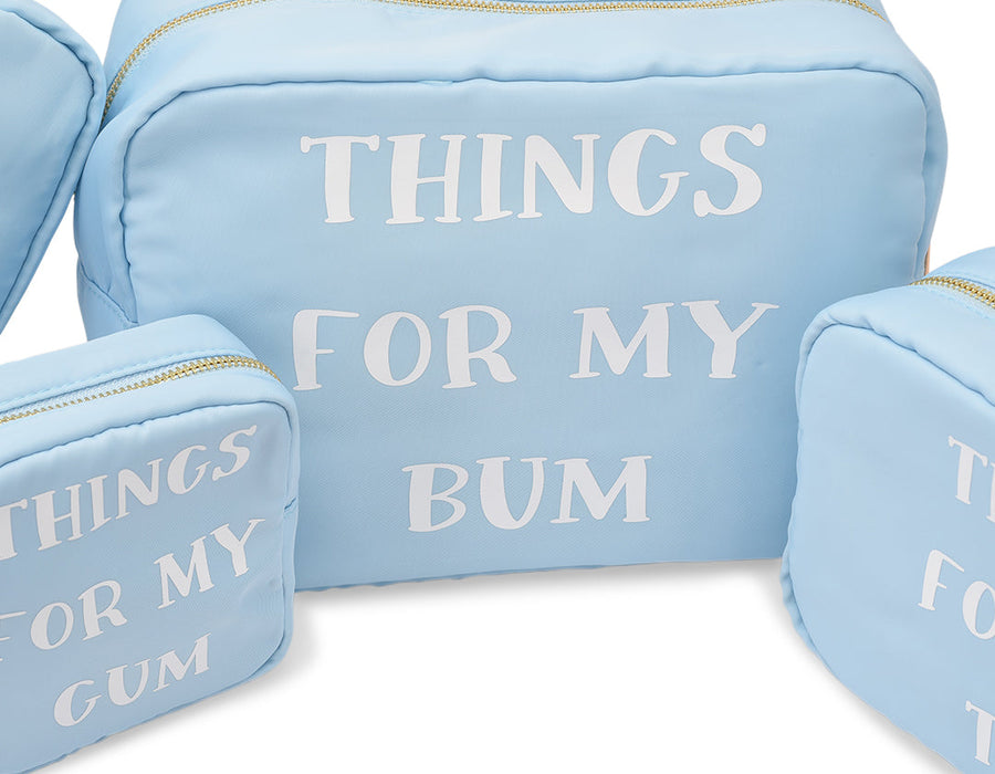 Baby Blue Essential Bundle, Large, Medium, Small & Extra Small Pouch