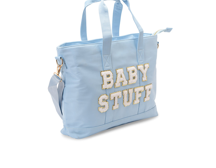 Baby Blue Travel Tote - 