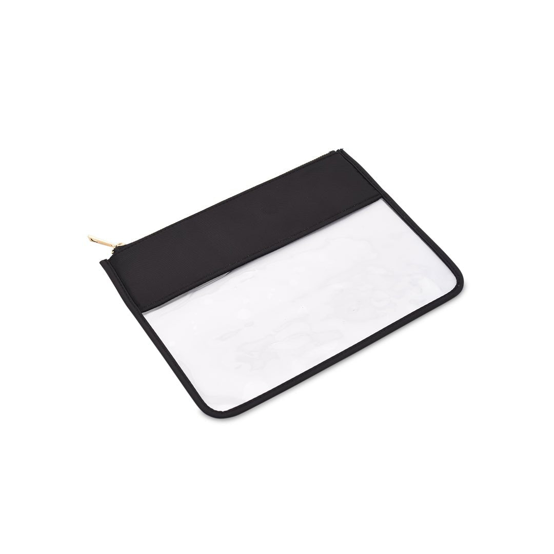 “Jet Setter” Clear Travel Pouch - The Happy Tribe