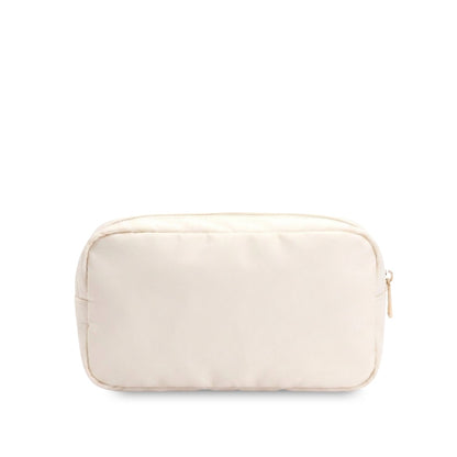 “Le Croissant” Embroidered Small Pouch - The Happy Tribe