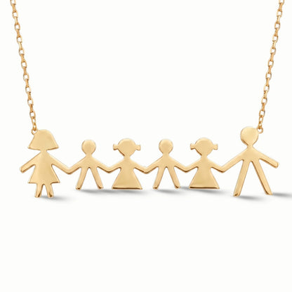 Legacy Family Gold Necklace - The Happy Tribe