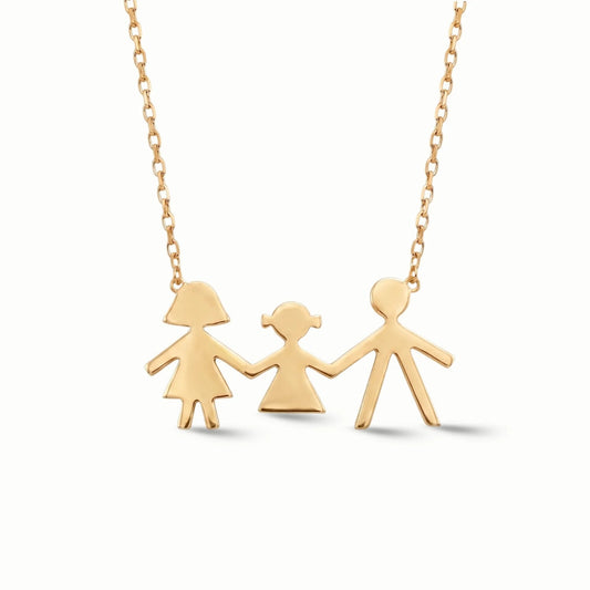 Legacy Family Gold Necklace - The Happy Tribe