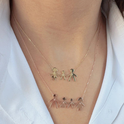 Legacy Family Gold Necklace - The Happy Tribe