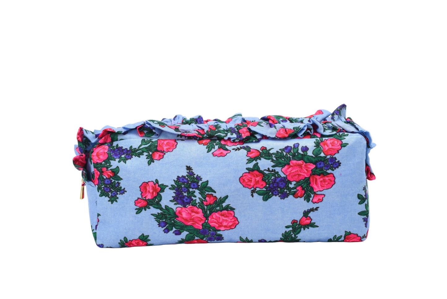 Luxury Personalised Large Ruffle Heritage Pouch - The Happy Tribe