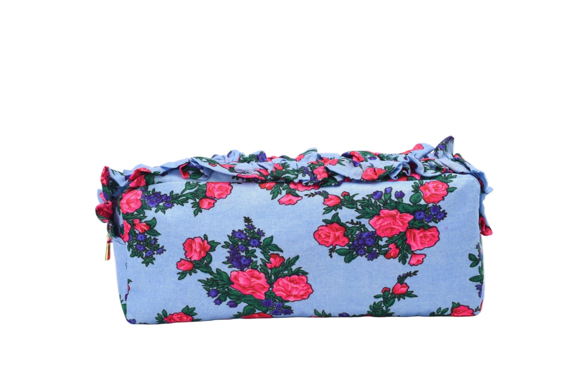 Luxury Personalised Large Ruffle Heritage Pouch - The Happy Tribe