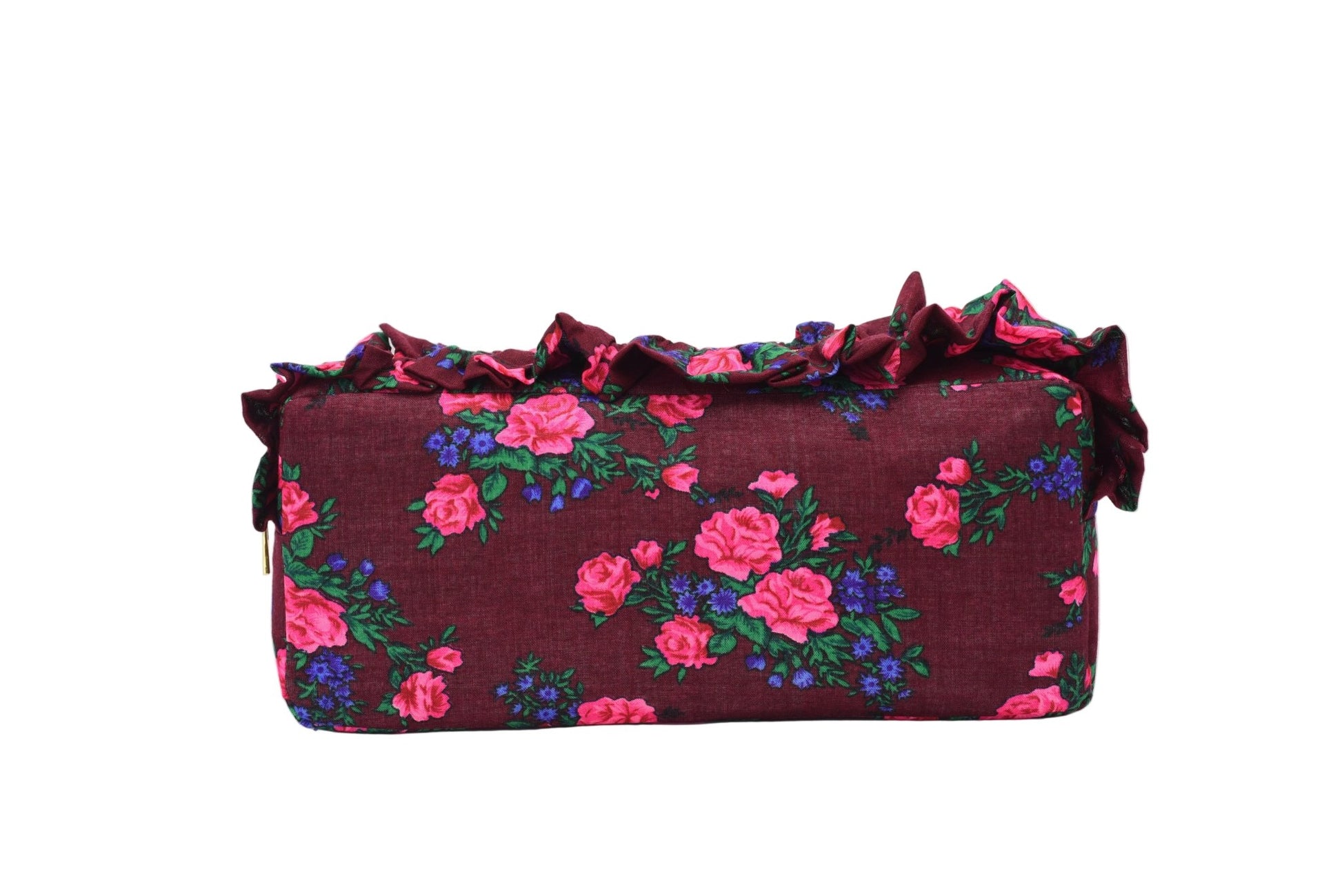 Luxury Personalised Large Ruffle Heritage Pouch - The Happy Tribe