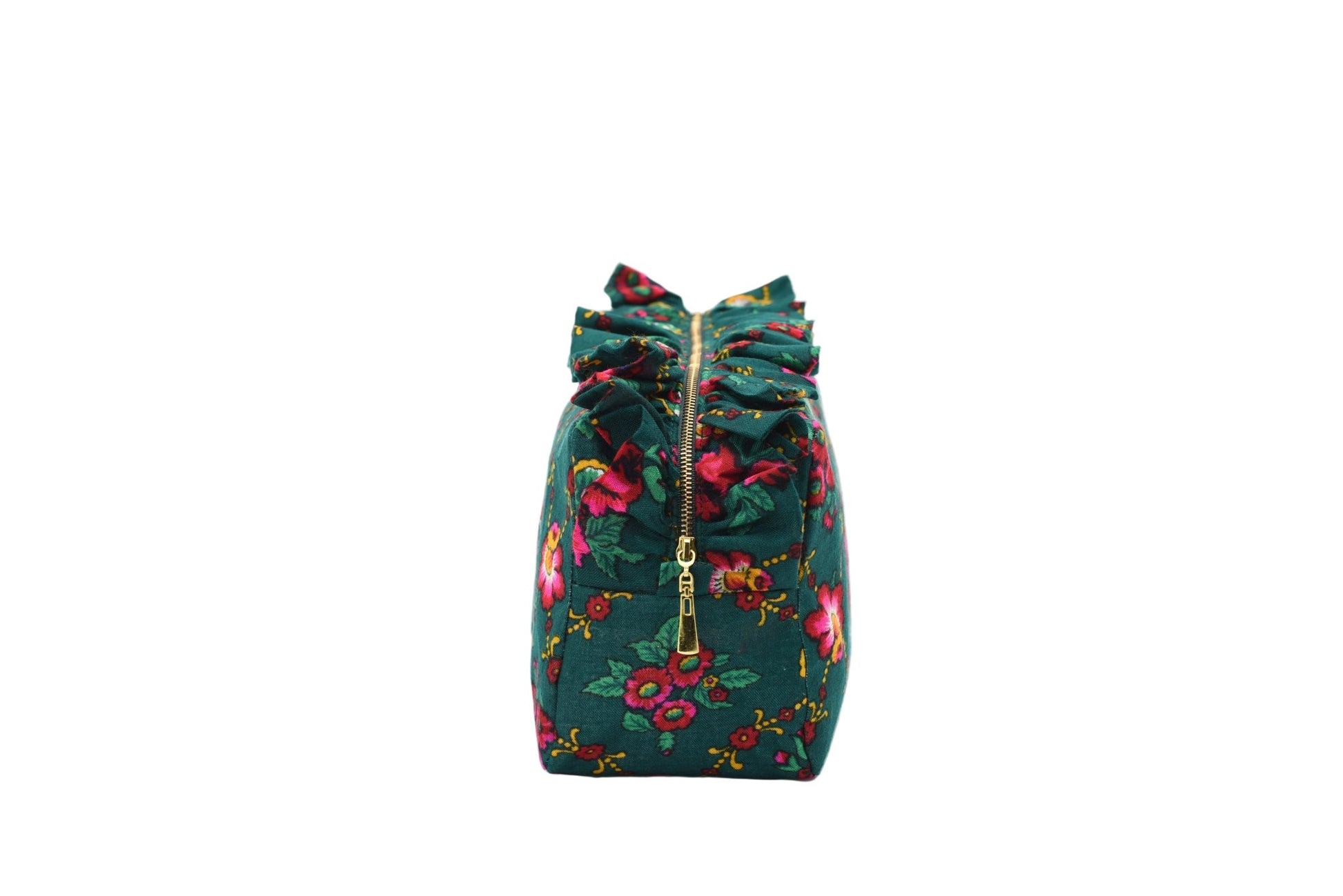 Luxury Personalised Large Ruffle Heritage Pouch - The Happy Tribe