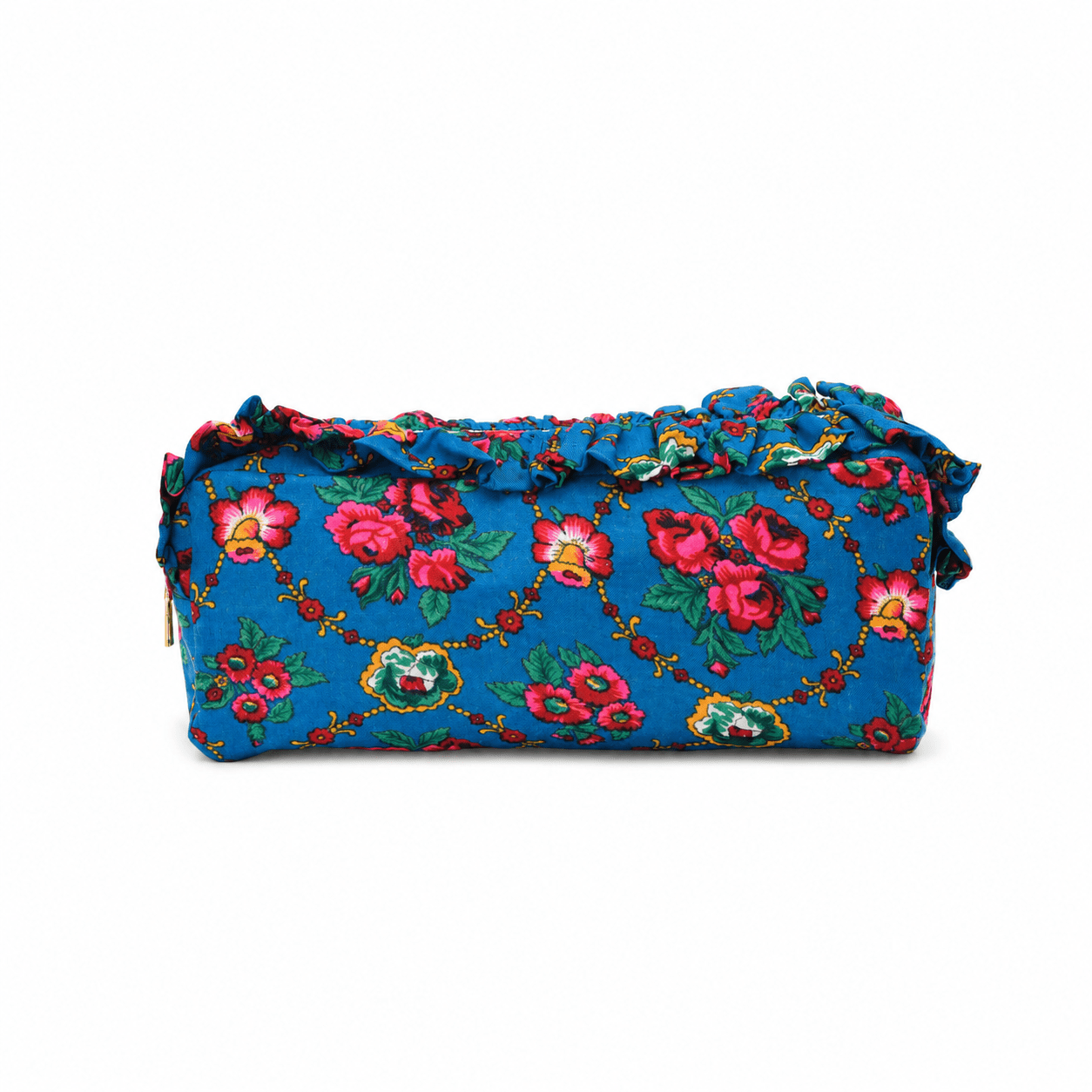Luxury Personalised Large Ruffle Heritage Pouch - The Happy Tribe