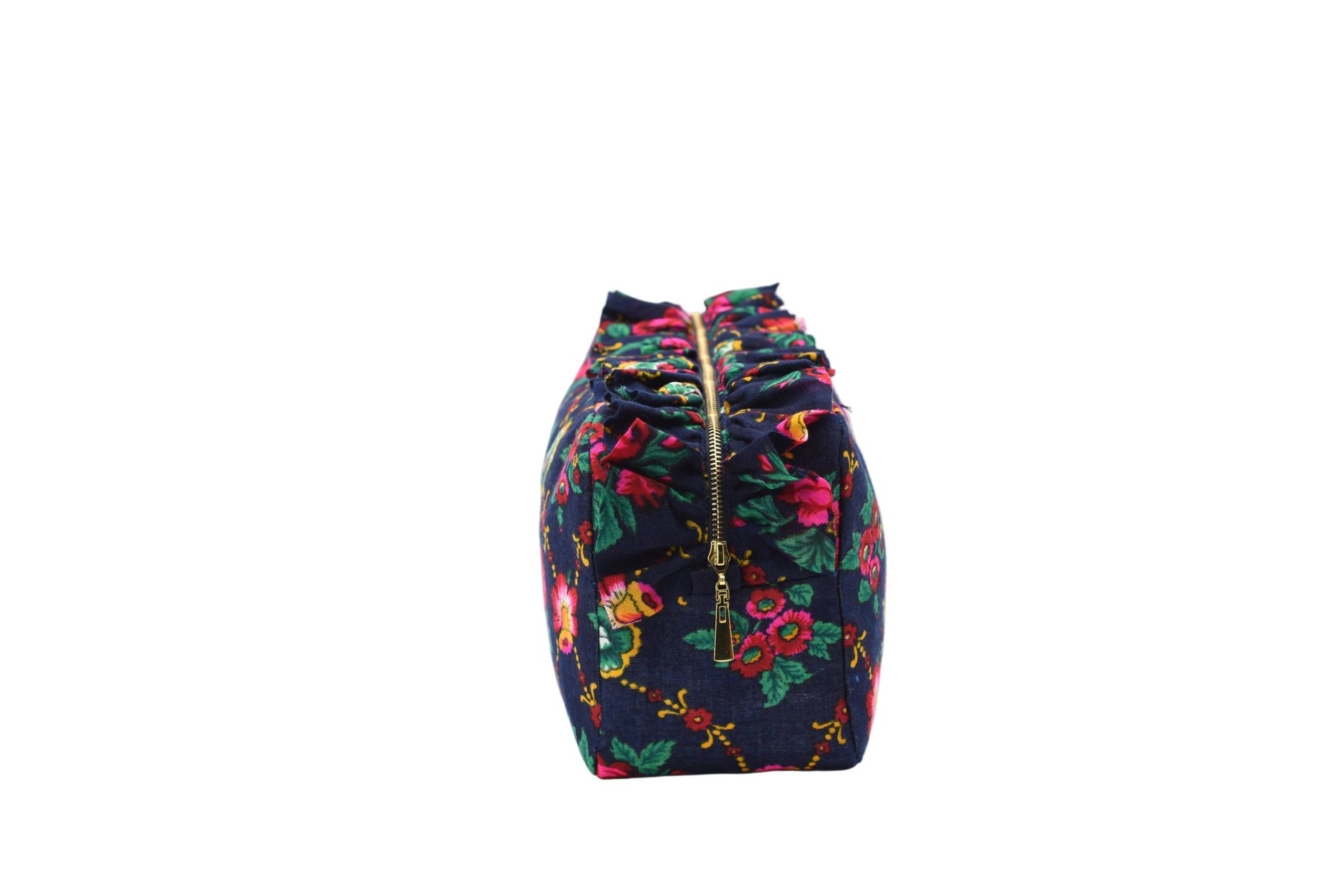 Luxury Personalised Large Ruffle Heritage Pouch - The Happy Tribe