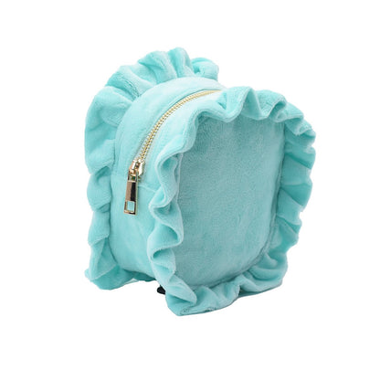 Luxury Personalised Ruffle Pouch – Extra Small - The Happy Tribe