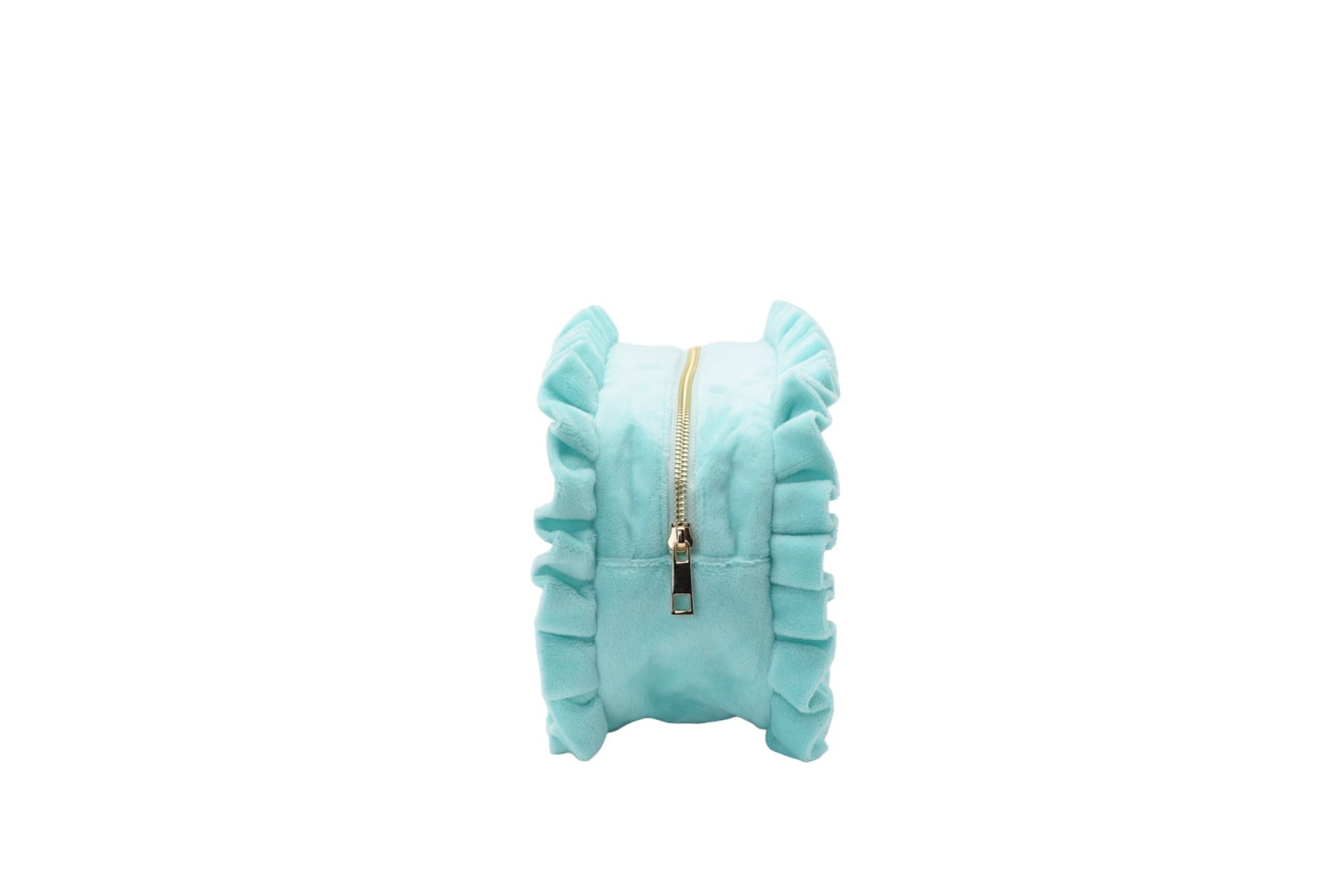 Luxury Personalised Ruffle Pouch – Large - The Happy Tribe