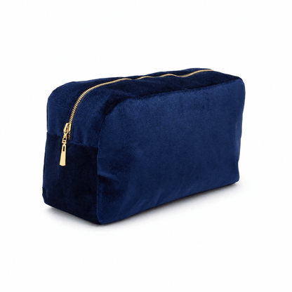 Luxury Personalised Velvet Bold Edit, Medium Pouch - The Happy Tribe