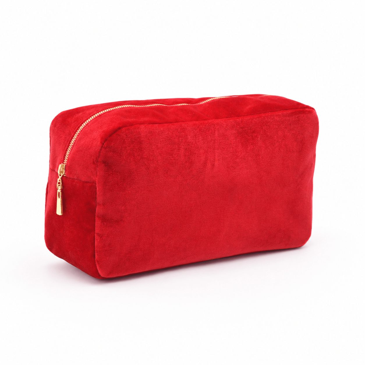 Luxury Personalised Velvet Bold Edit, Medium Pouch - The Happy Tribe