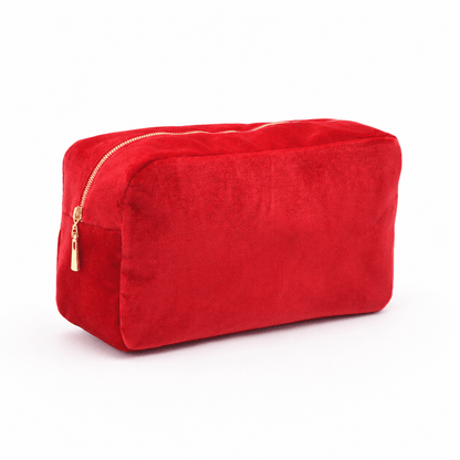 Luxury Personalised Velvet Bold Edit, Medium Pouch - The Happy Tribe