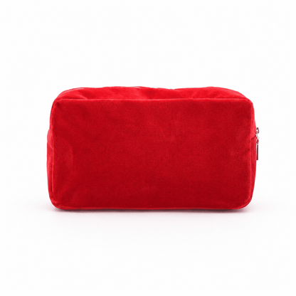 Luxury Personalised Velvet Bold Edit, Medium Pouch - The Happy Tribe