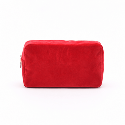 Luxury Personalised Velvet Bold Edit, Medium Pouch - The Happy Tribe