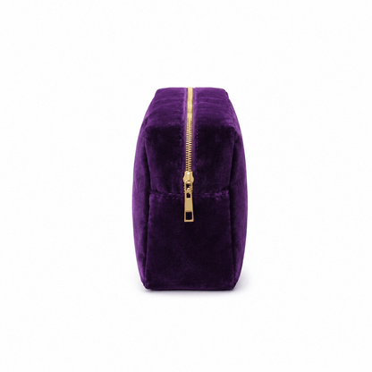 Luxury Personalised Velvet Large Pouch, Bold Edit - The Happy Tribe
