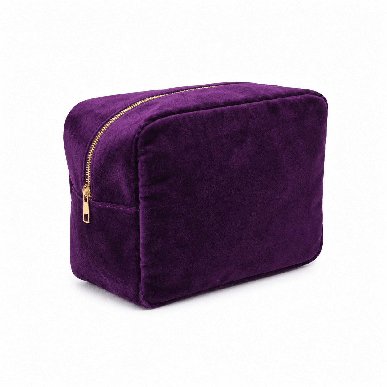 Luxury Personalised Velvet Large Pouch, Bold Edit - The Happy Tribe