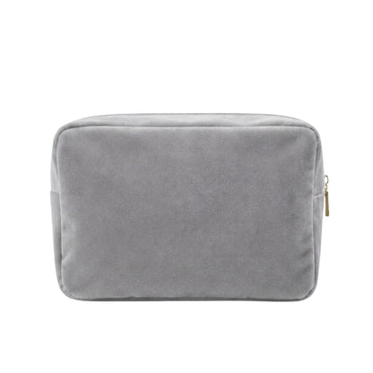 Luxury Personalised Velvet Large Pouch – Pastel Edit - The Happy Tribe