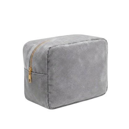 Luxury Personalised Velvet Large Pouch – Pastel Edit - The Happy Tribe